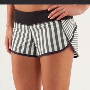 Lululemon Run Speed Shorts Strip